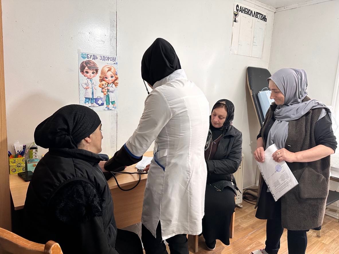 В Рутульском районе продолжают заботиться о здоровье пожилых граждан